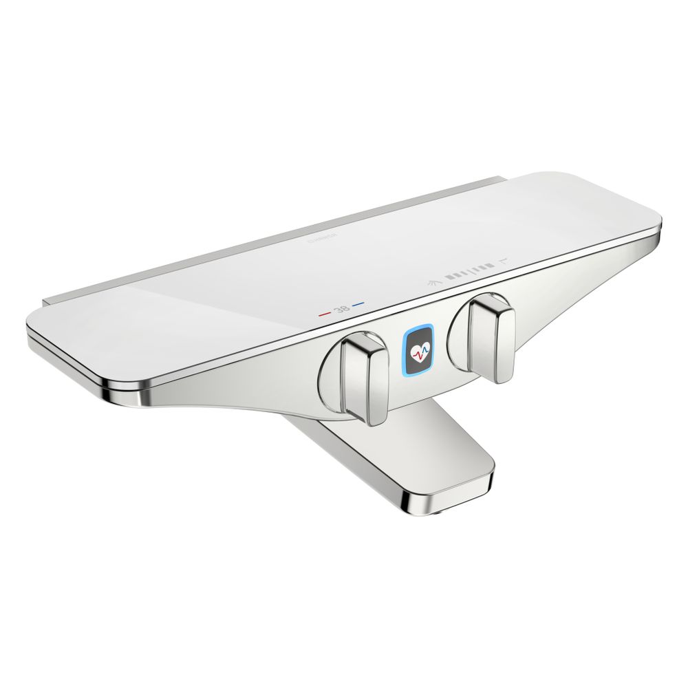 Hansa Emotion Wannenfüll- und Brausebatterie Wellfit 5864 6V Ausladung 137mm Chrom/We... HANSA-5864217282 4057304008771 (Abb. 2)