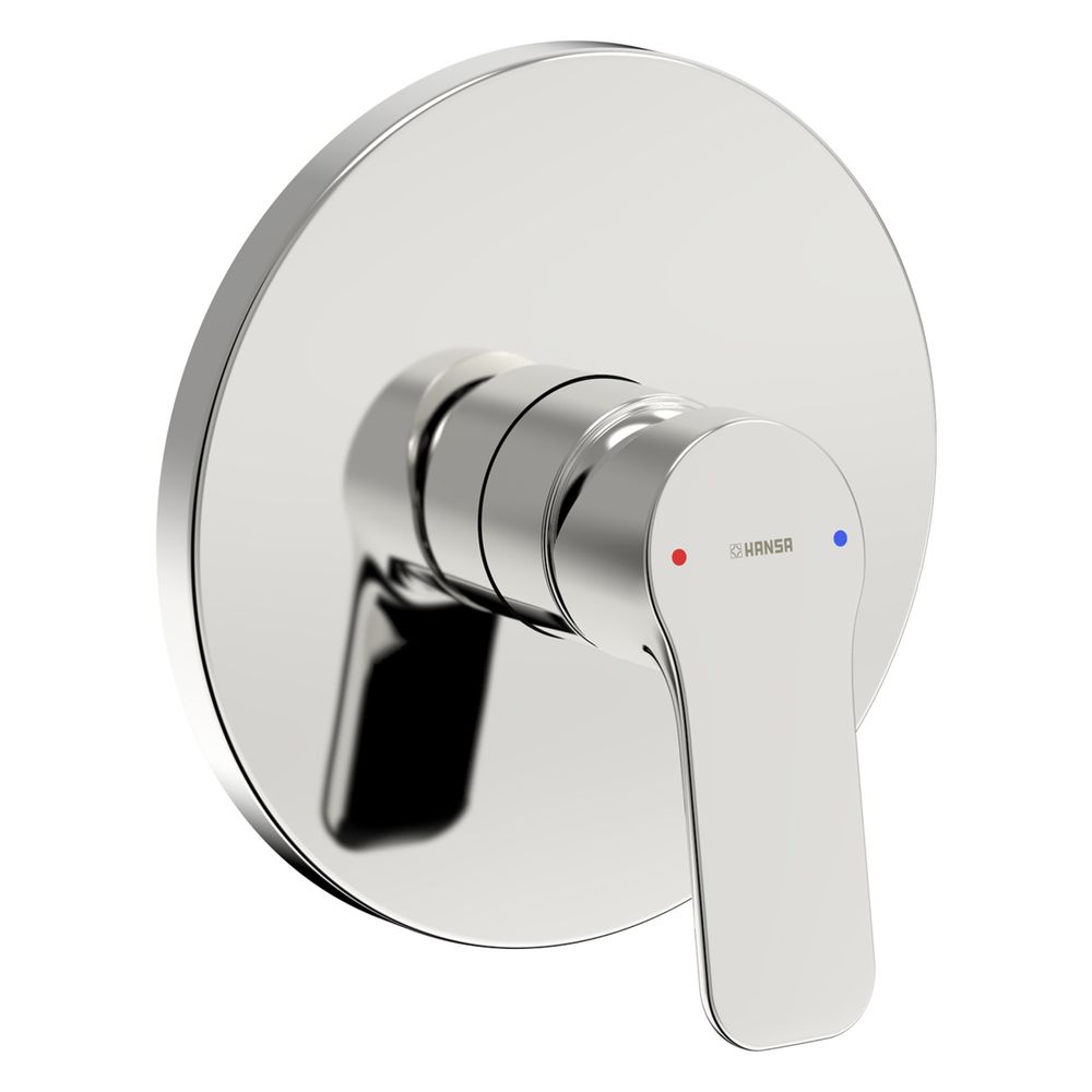 Hansa Basic Einhebelmischer Fertigset für Brause-Batterie 8056 Rosette rund Chrom... HANSA-80569003 4057304019142 (Abb. 2)