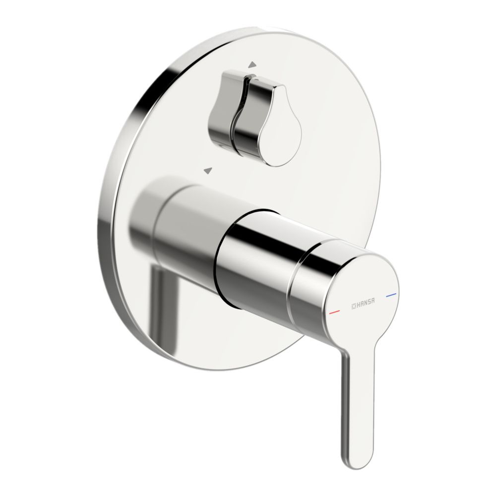 Hansa Designo Einhebelmischer Fertigmontageset für Wanne/Brause Style 8111 Rosette rund... HANSA-81113563 4057304006777 (Abb. 2)