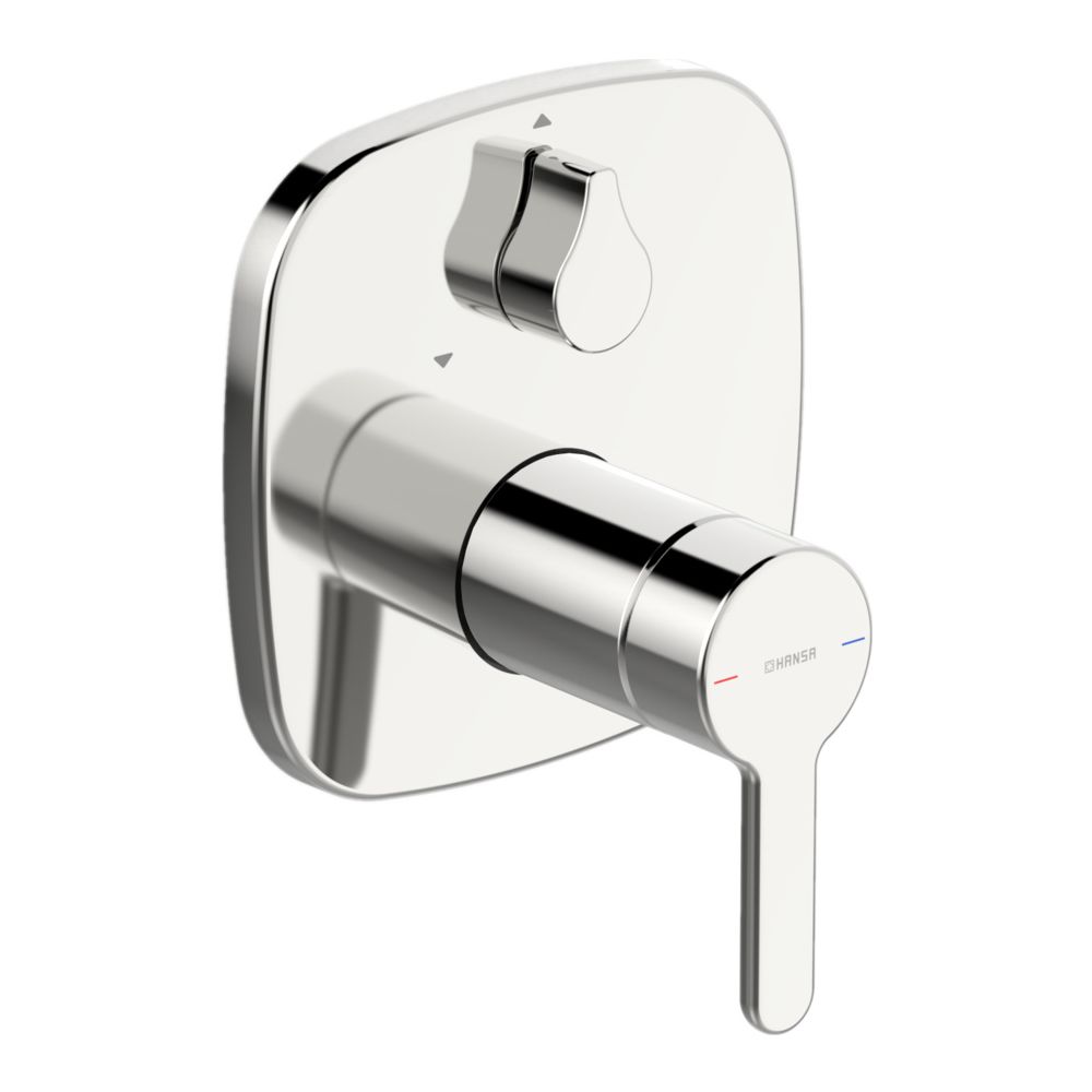 Hansa Designo Einhebelmischer Fertigmontageset für Wanne/Brause Style 8111 Rosette soft... HANSA-81119593 4057304006746 (Abb. 2)
