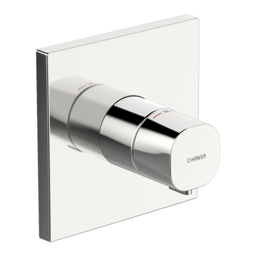 Hansa Living Fertigmontageset für Brausebatterie 8112 Rosette eckig Chrom... HANSA-81129573 4015474279193 (Abb. 2)