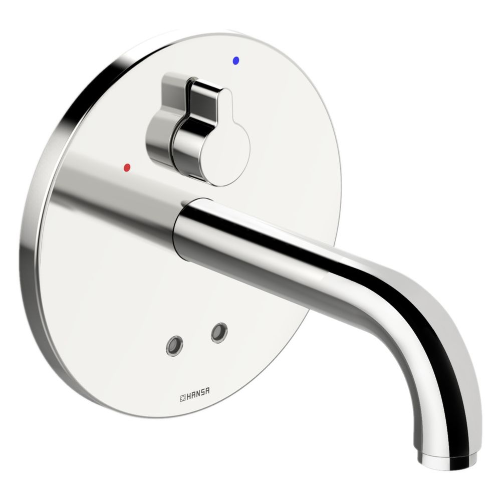 Hansa Electra Fertigset für Waschtisch-Batterie, Rosette rund, 3V, Bluetooth, Ausladung... HANSA-81812109 4057304016912 (Abb. 2)