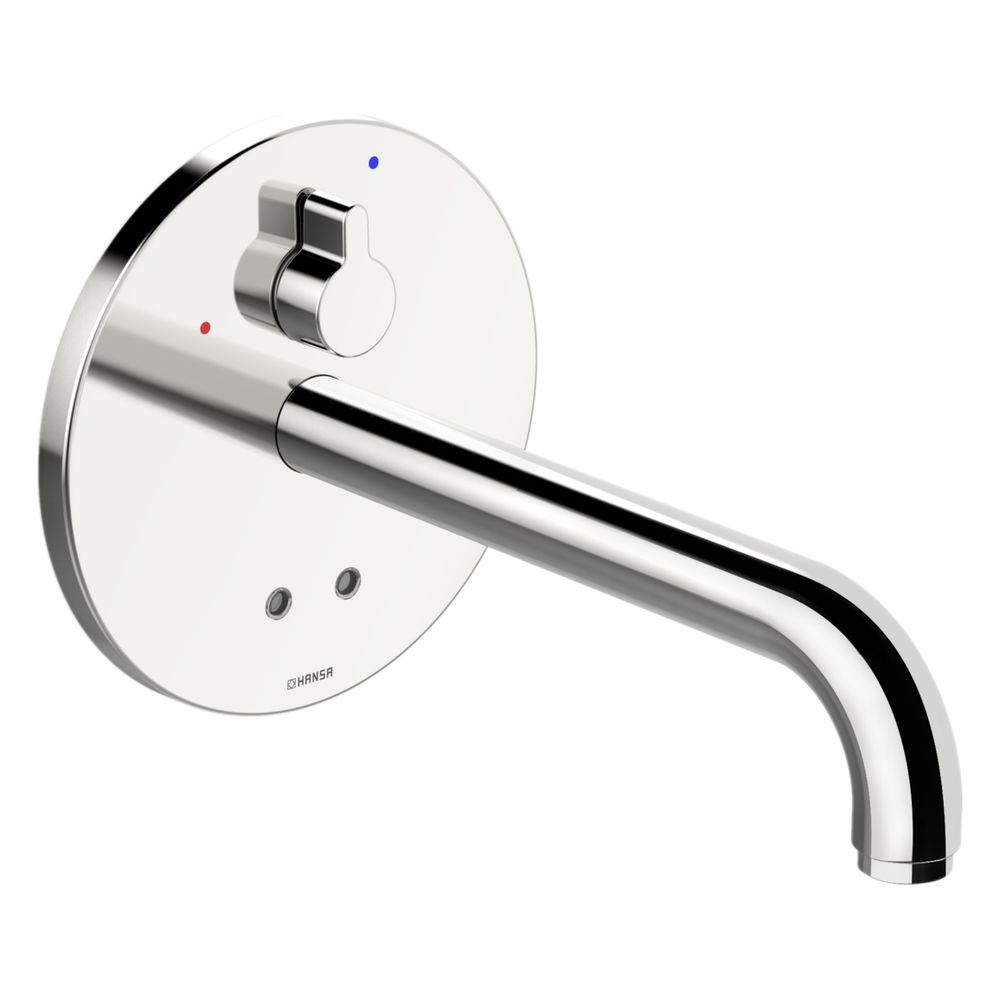 Hansa Electra Fertigset für Waschtisch-Batterie, Rosette rund, 3V, Bluetooth, Ausladung... HANSA-81812119 4057304016929 (Abb. 2)