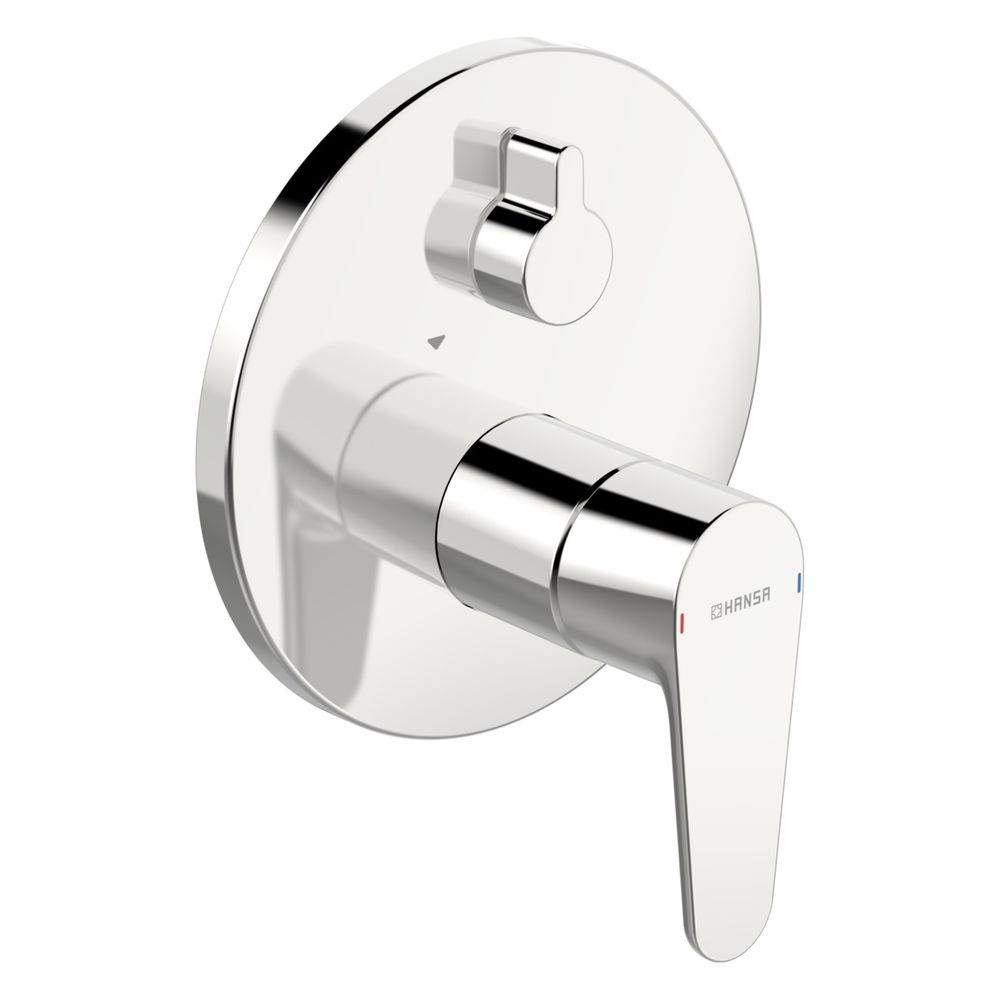 Hansa Vantis Einhebelmischer Fertigmontageset für Wanne/Brause 8260 Rosette rund mit Si... HANSA-82603063 4057304017377 (Abb. 2)