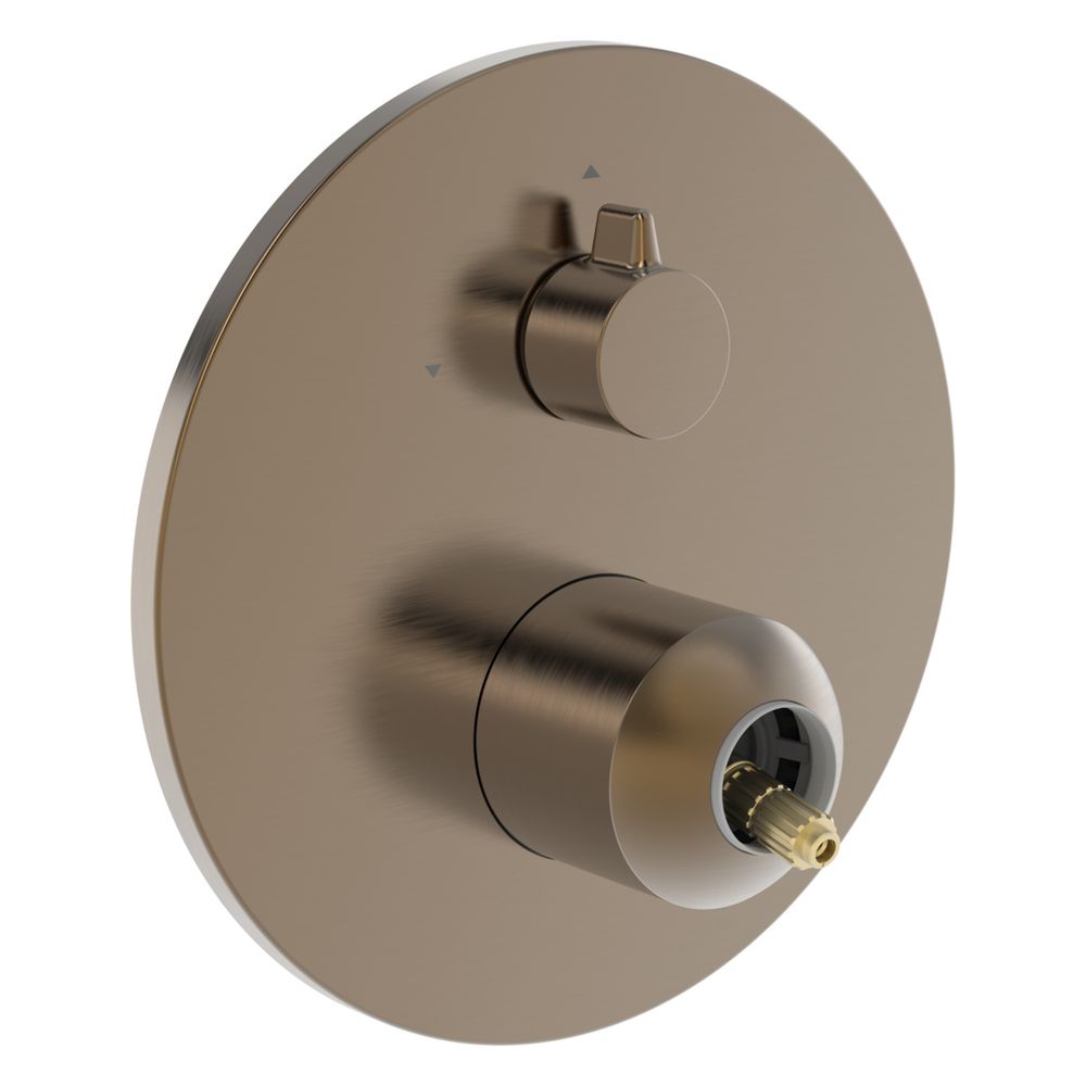 Hansa Fertigmontageset für zwei Abgänge, Rosette rund, Bronze gebürstet, 8260902081... HANSA-8260902081 4057304024559 (Abb. 2)