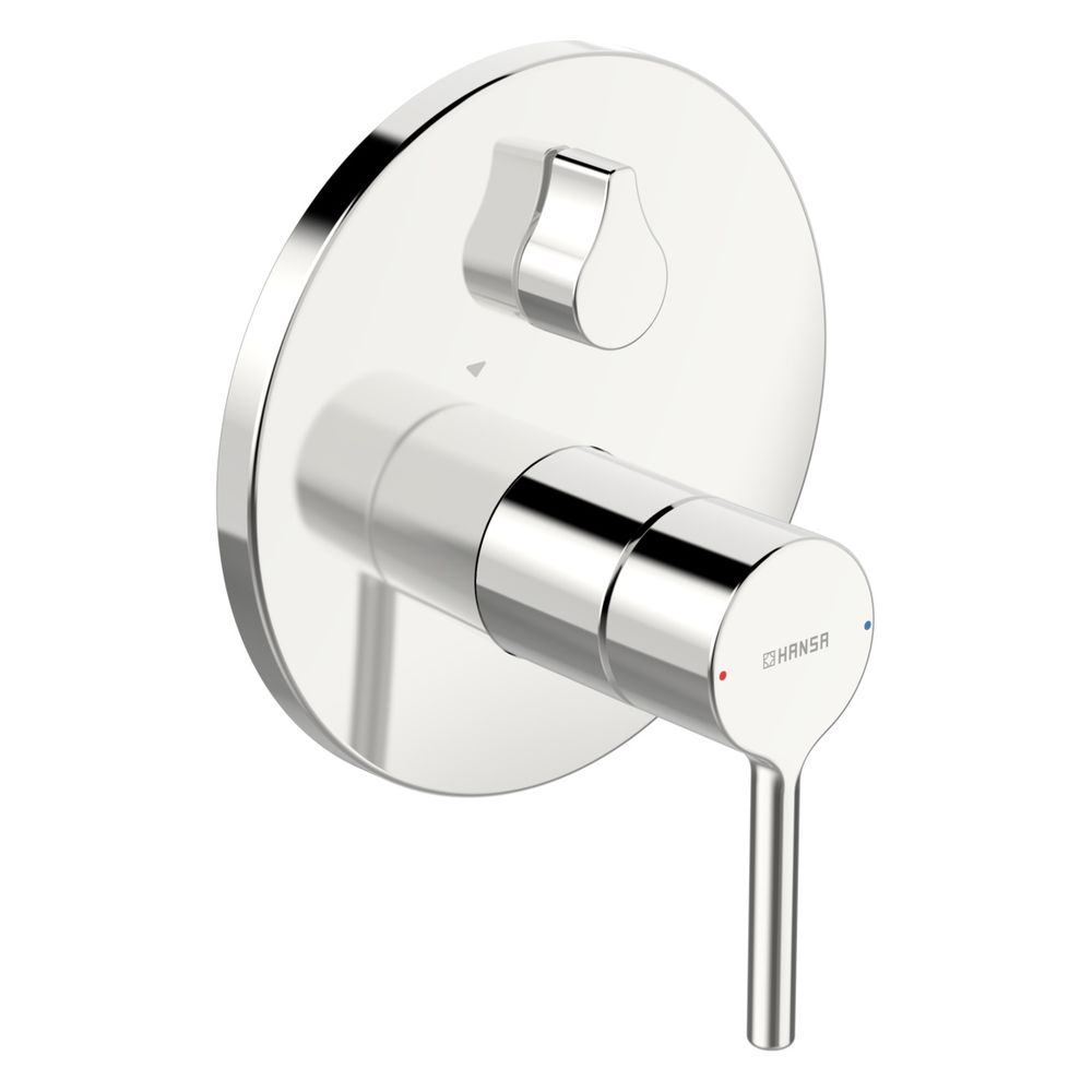 Hansa Vantis Einhebelmischer Fertigmontageset für Wanne/Brause 8260 Rosette rund Chrom ... HANSA-82609067 4057304017360 (Abb. 2)