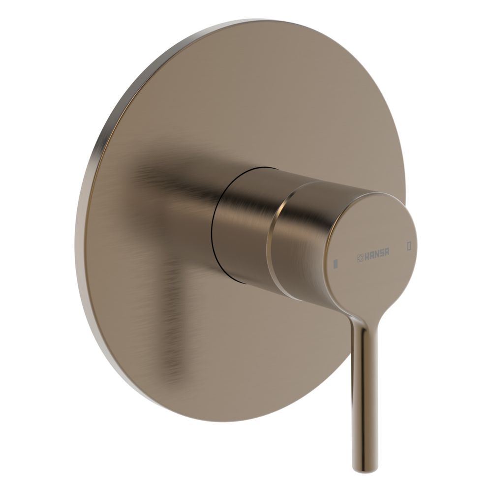 Hansa Vantis Einhebel-Duscharmatur Wandmontage, Rosette rund, Bronze gebürstet, 82619... HANSA-8261902781 4057304023217 (Abb. 2)