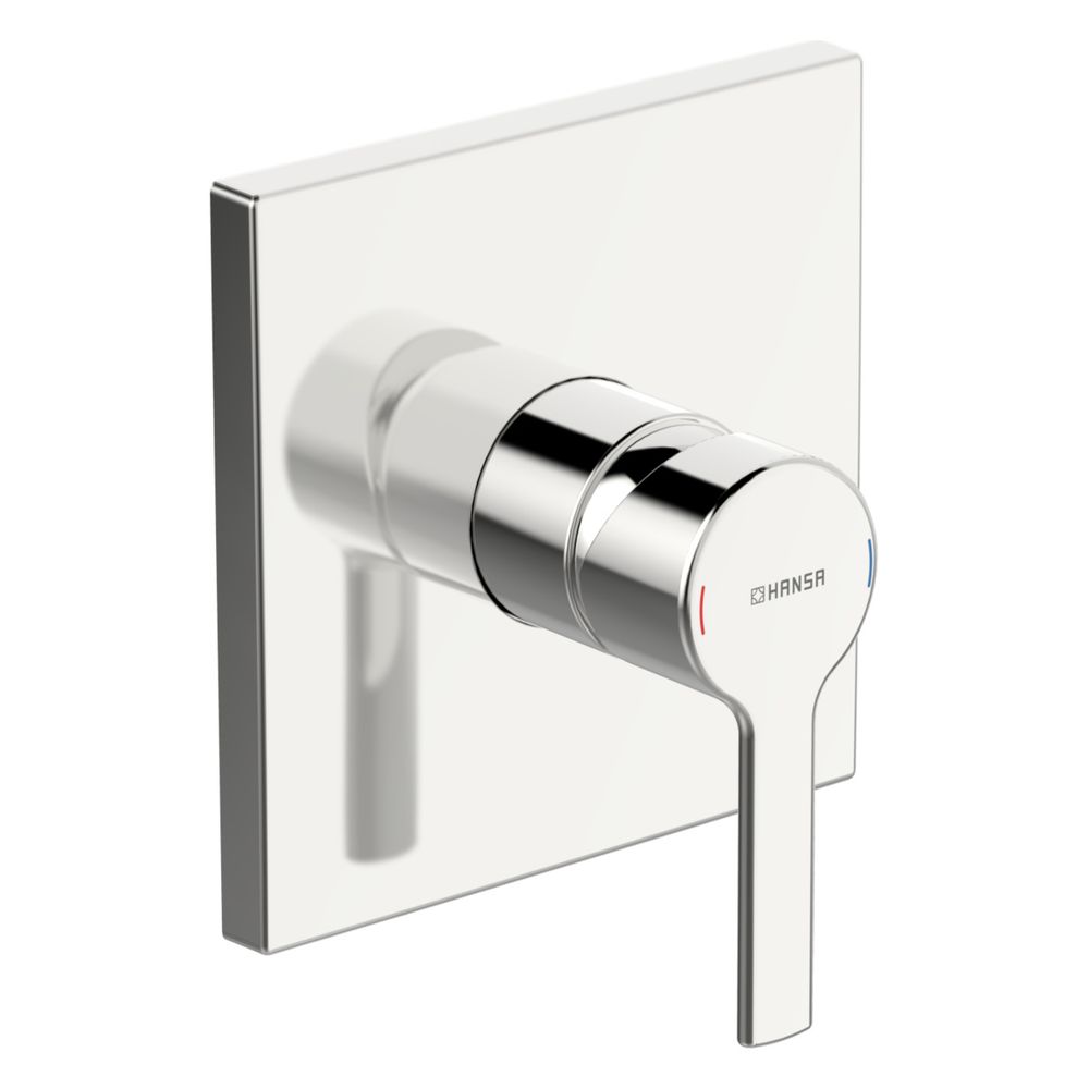 Hansa Ronda Einhebelmischer Fertigmontageset für Brausebatterie 8386 Rosette eckig Chro... HANSA-83869583 4015474287136 (Abb. 2)