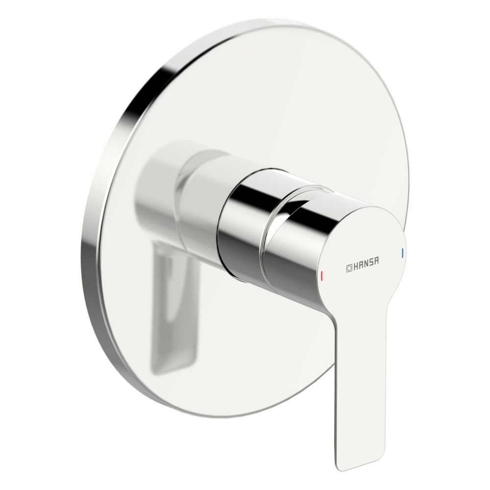 Hansa Ligna Einhebelmischer Fertigmontageset für Brausebatterie 8387 Rosette rund Chrom... HANSA-83879503 4015474278882 (Abb. 2)