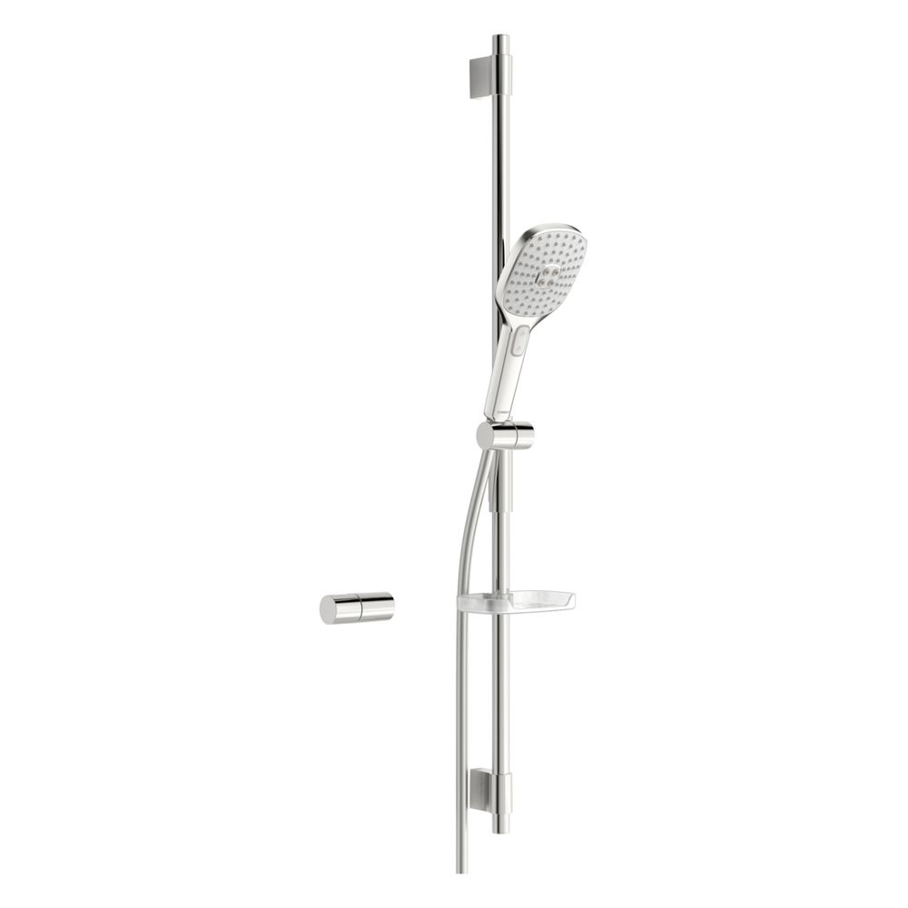 Hansa ActiveJet Style Wandstangengarnitur, 3-strahlig, Chrom, 84370230... HANSA-84370230 4057304005138 (Abb. 2)