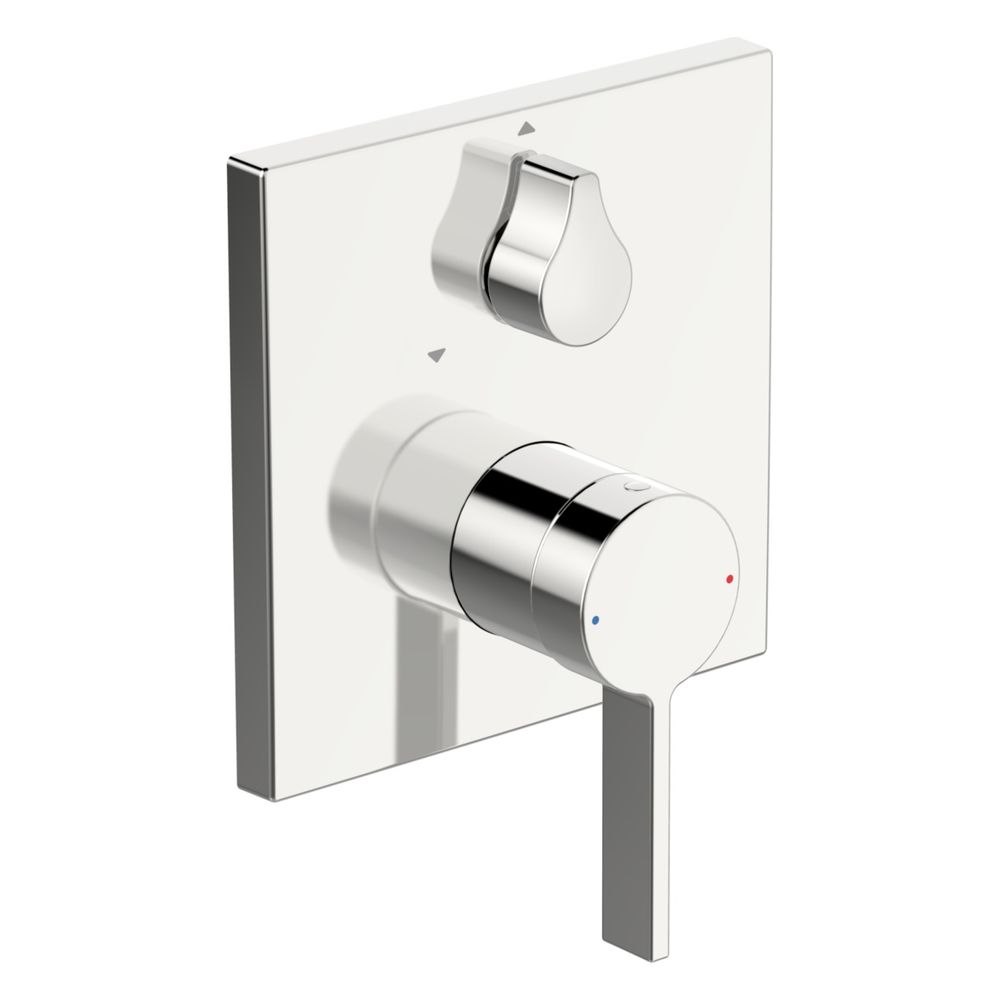 Hansa Loft Einhebelmischer Fertigmontageset für Wanne/Brause 8760 Rosette eckig mit Sic... HANSA-87603003 4015474287044 (Abb. 2)