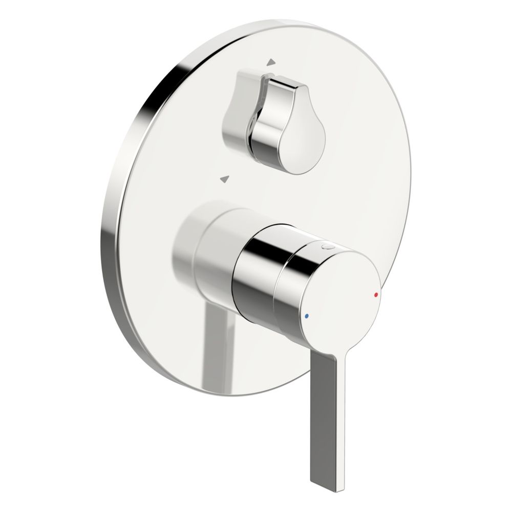 Hansa Loft Einhebelmischer Fertigmontageset für Wanne/Brause 8772 Rosette rund Chrom... HANSA-87729003 4015474287037 (Abb. 2)