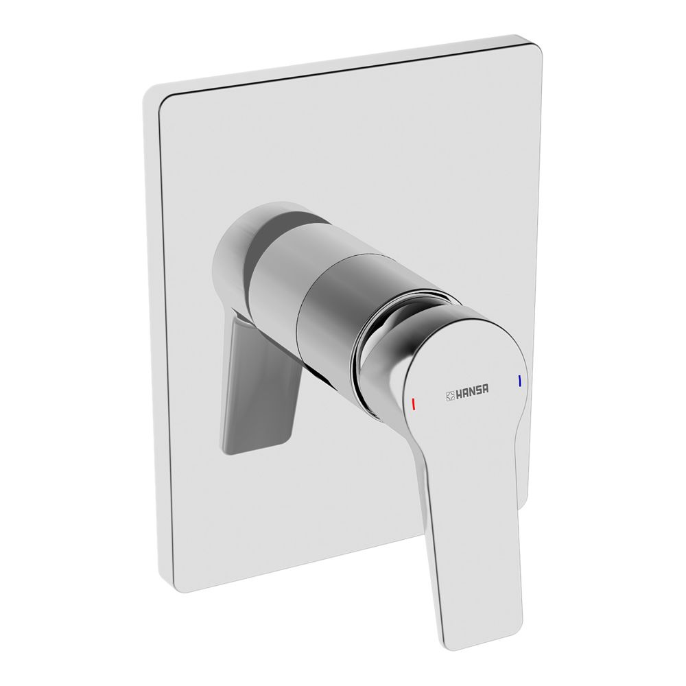 Hansa Twist Einhebelmischer Fertigmontageset für Brausebatterie 8985 Rosette eckig Chro... HANSA-89859083 4015474285552 (Abb. 2)
