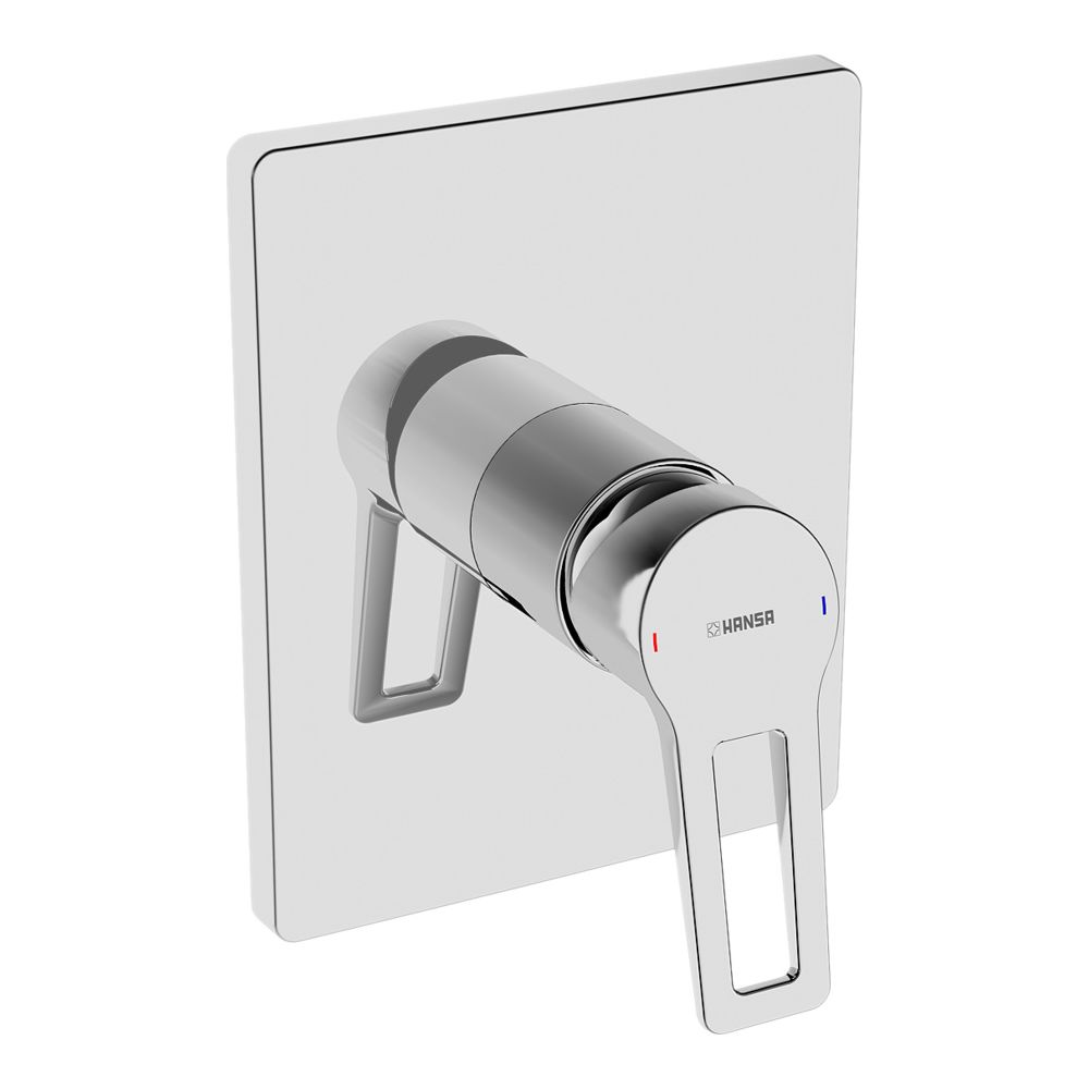 Hansa Twist Einhebelmischer Fertigmontageset für Brausebatterie 8985 Rosette eckig Büge... HANSA-89859085 4015474285569 (Abb. 2)