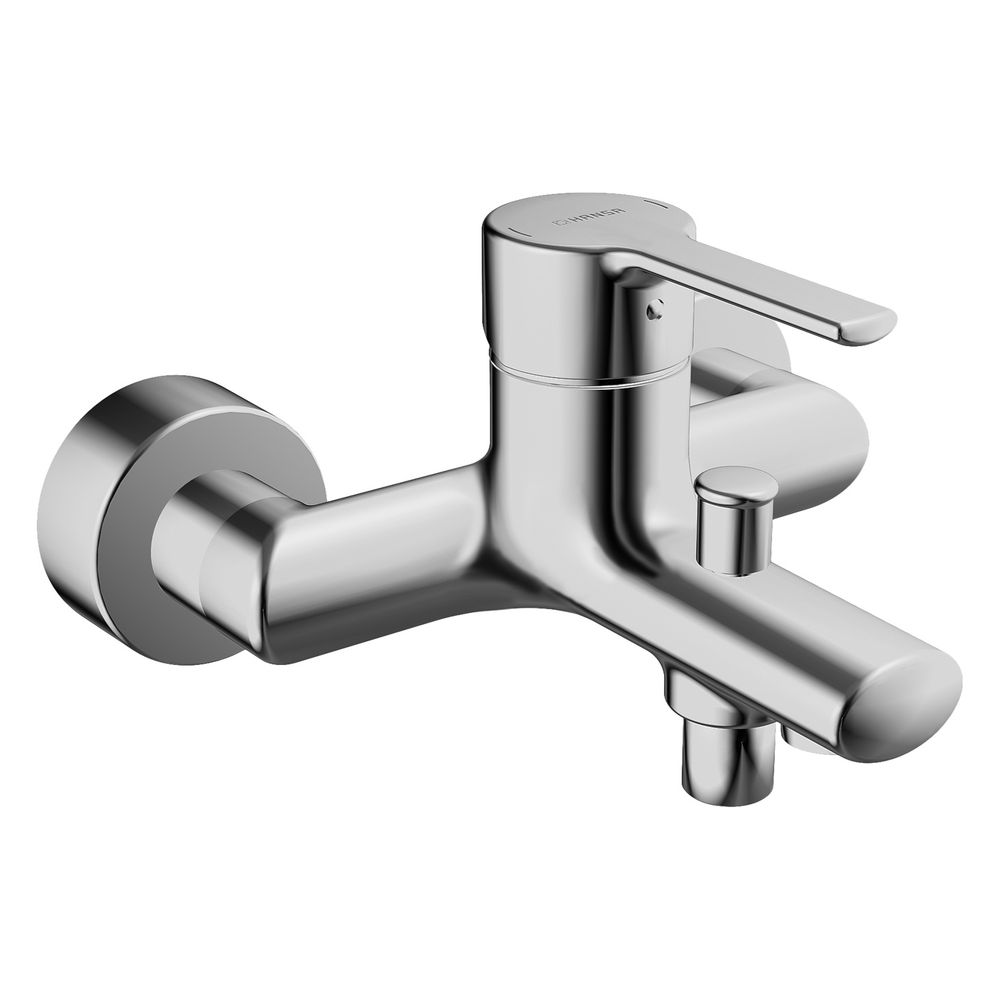 Hansa Ronda Einhebel-Wannenfüll- und Brausebatterie, Ausladung 163mm, DN 15, Chrom, 037... HANSA-03742173 4015474212763 (Abb. 7)