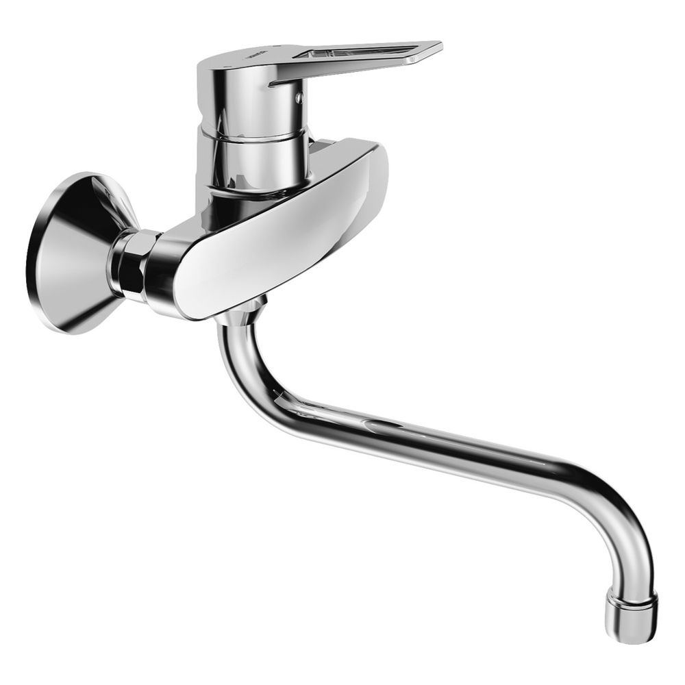 Hansa Twist Einhebelmischer Küchenarmatur 0969 Bügelhebel Ausladung 232mm DN15 Chrom... HANSA-09692195 4015474269651 (Abb. 7)