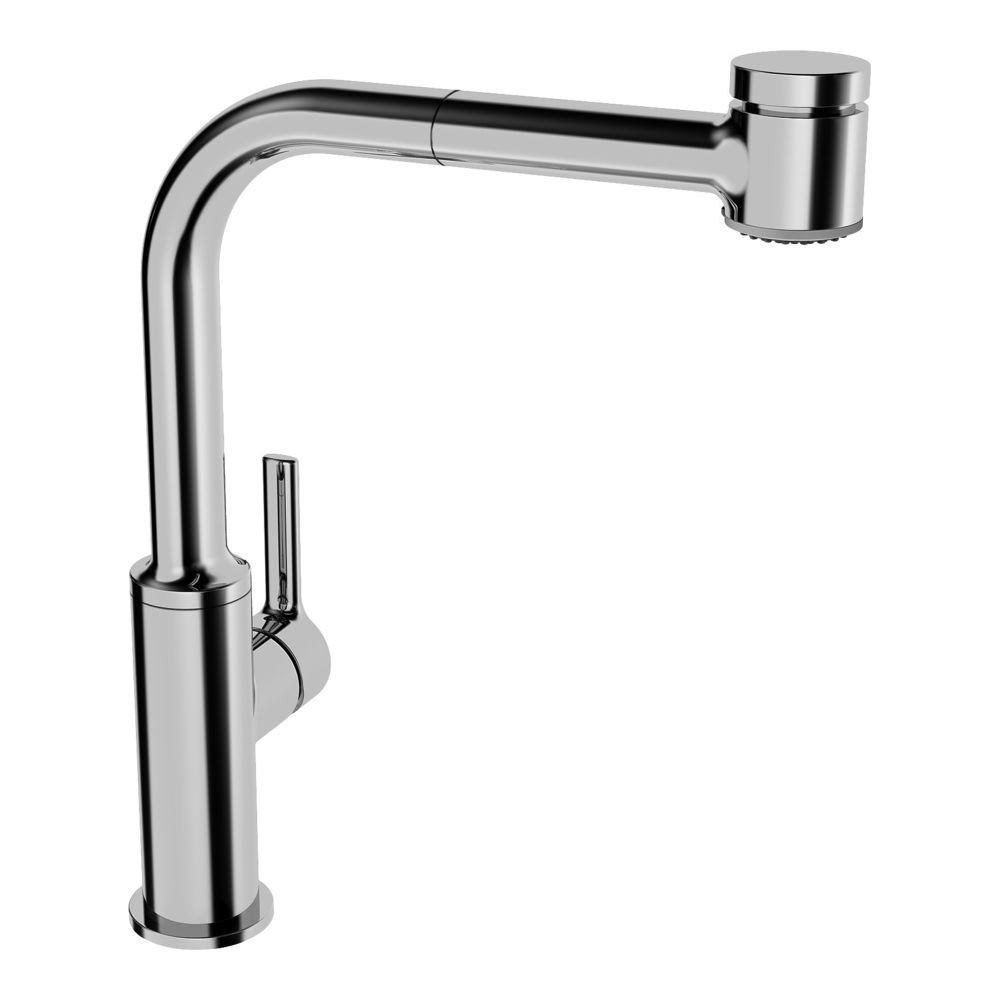 Hansa Ronda Einhebel-Küchenarmatur, 2-strahlig, Ausladung 221mm, DN 15, Chrom, 54912283... HANSA-54912283 4015474263093 (Abb. 7)