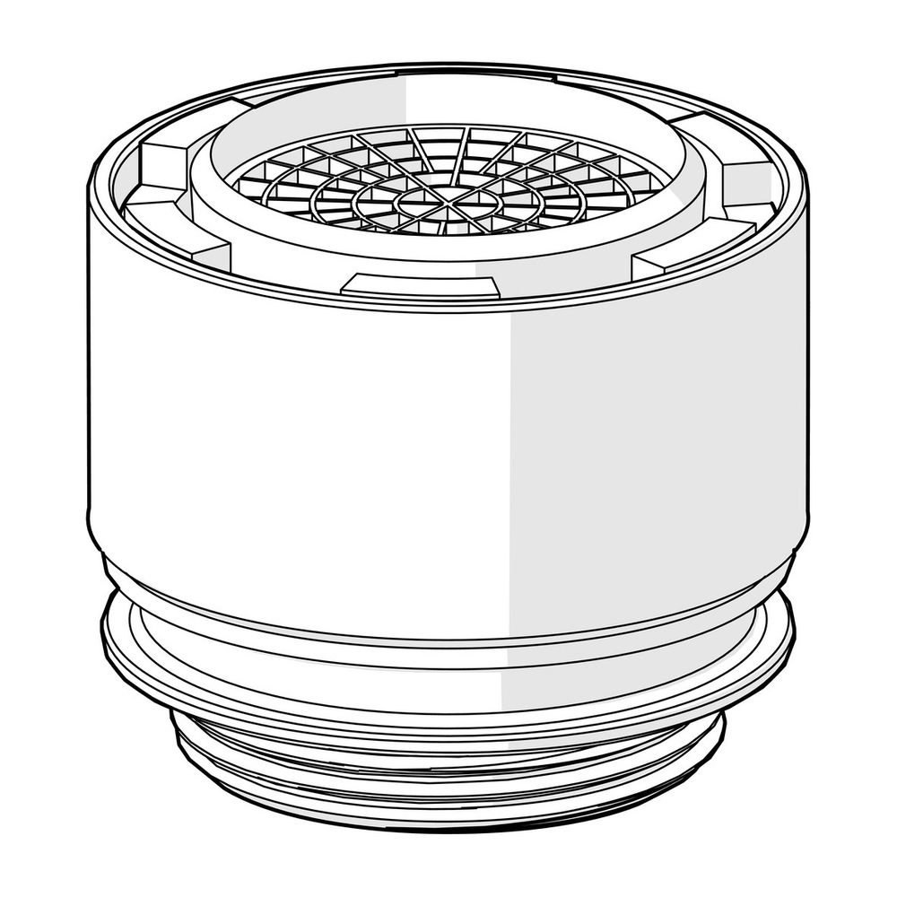 Hansa Luftsprudler und Schlüssel Oras Group 1014219V CACHE M24x1 C... HANSA-1014219V 6414150101380 (Abb. 1)