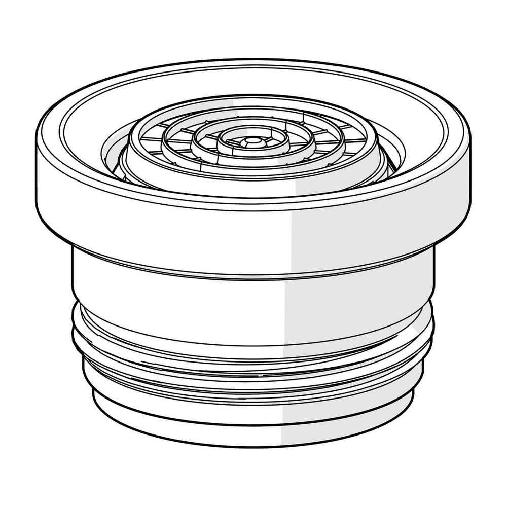 Hansa Luftsprudler und Schlüssel, PCA 1,2 gpm, Oras Group, Chrom, 1015437V... HANSA-1015437V 6414150102837 (Abb. 2)