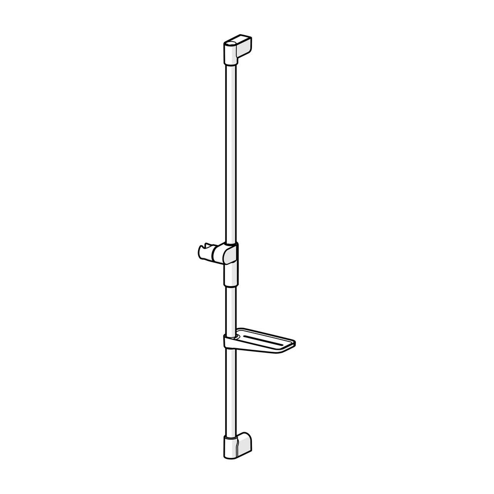 Hansa Duschstange Hansaviva, Länge 971mm, D 22mm, Chrom, 44130200... HANSA-44130200 4057304017988 (Abb. 2)