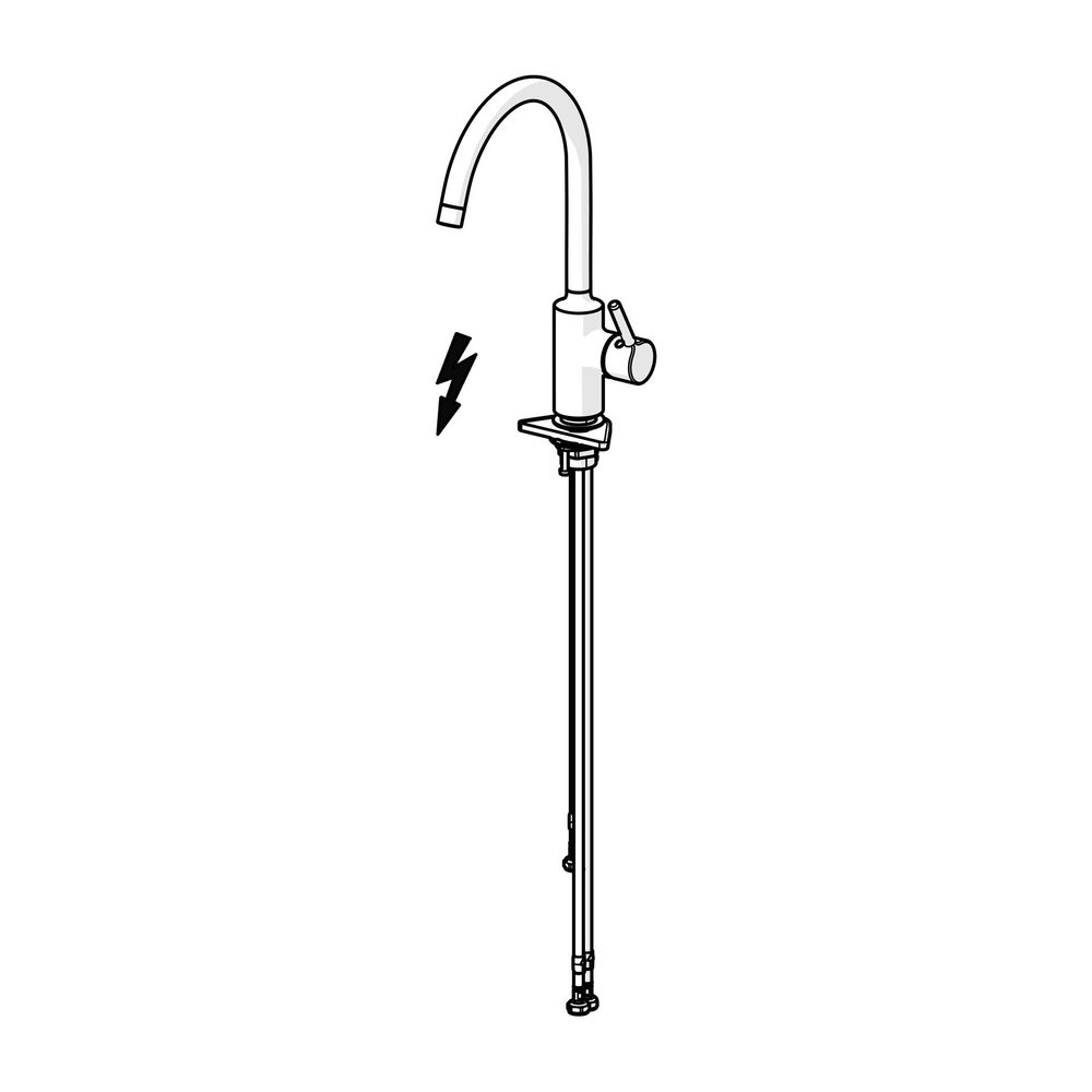 Hansa Vantis Einhebel-Küchenarmatur Standmontage, Niederdruck, Matt-Schwarz, 52221167... HANSA-5222116733 4057304019883 (Abb. 2)