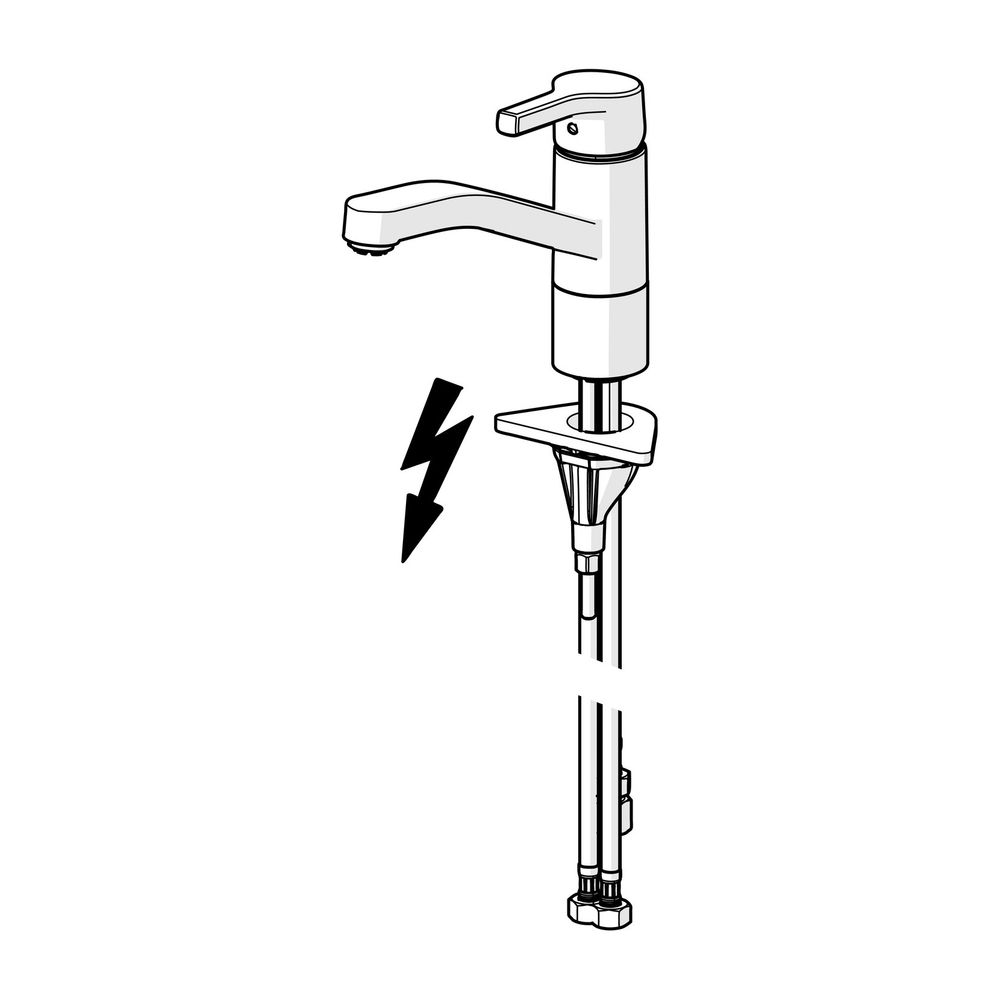 Hansa Paleno Einhebel-Küchenarmatur, Standmontage, Niederdruck, 215mm, Chrom, 56481103... HANSA-56481103 4057304012389 (Abb. 2)