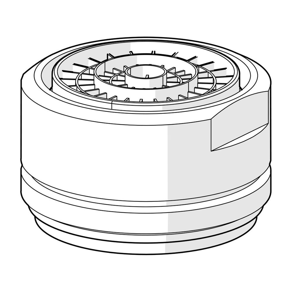 Hansa Luftsprudler 59905527 M24x1 Weiß... HANSA-59905527 4015474215498 (Abb. 1)