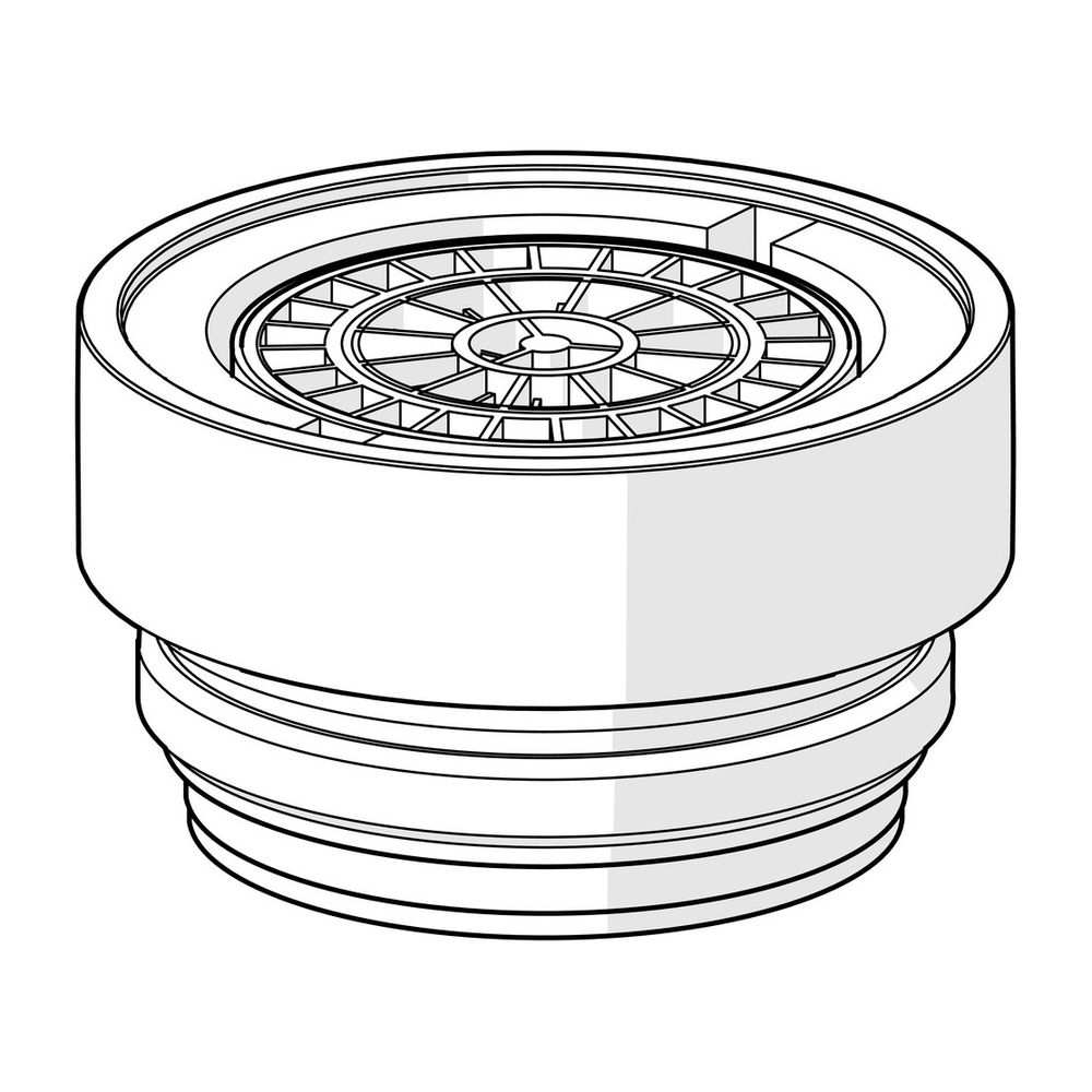 Hansa Luftsprudler und Schlüssel 59914105 M24x1,6 l/min Chrom... HANSA-59914105 4015474275522 (Abb. 1)