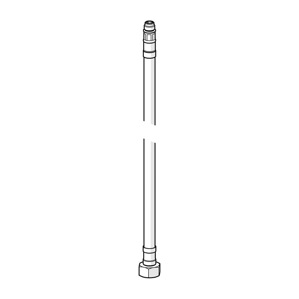 Hansa Anschlußschlauch 59914680 Länge 550mm, G3/8-M8x1 LH... HANSA-59914680 4057304011542 (Abb. 1)