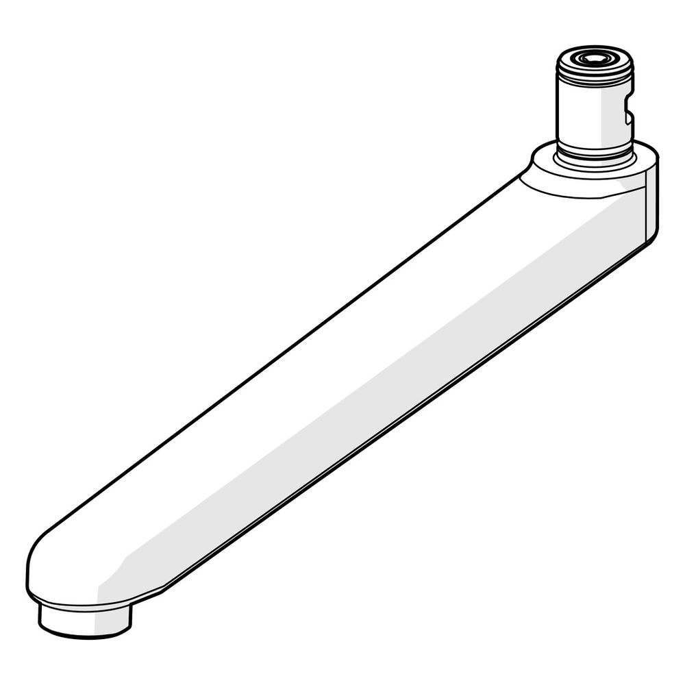 Hansa Auslauf Länge 235mm, Ausladung 235mm, ab 2019, Chrom, 59914767... HANSA-59914767 4057304014284 (Abb. 3)