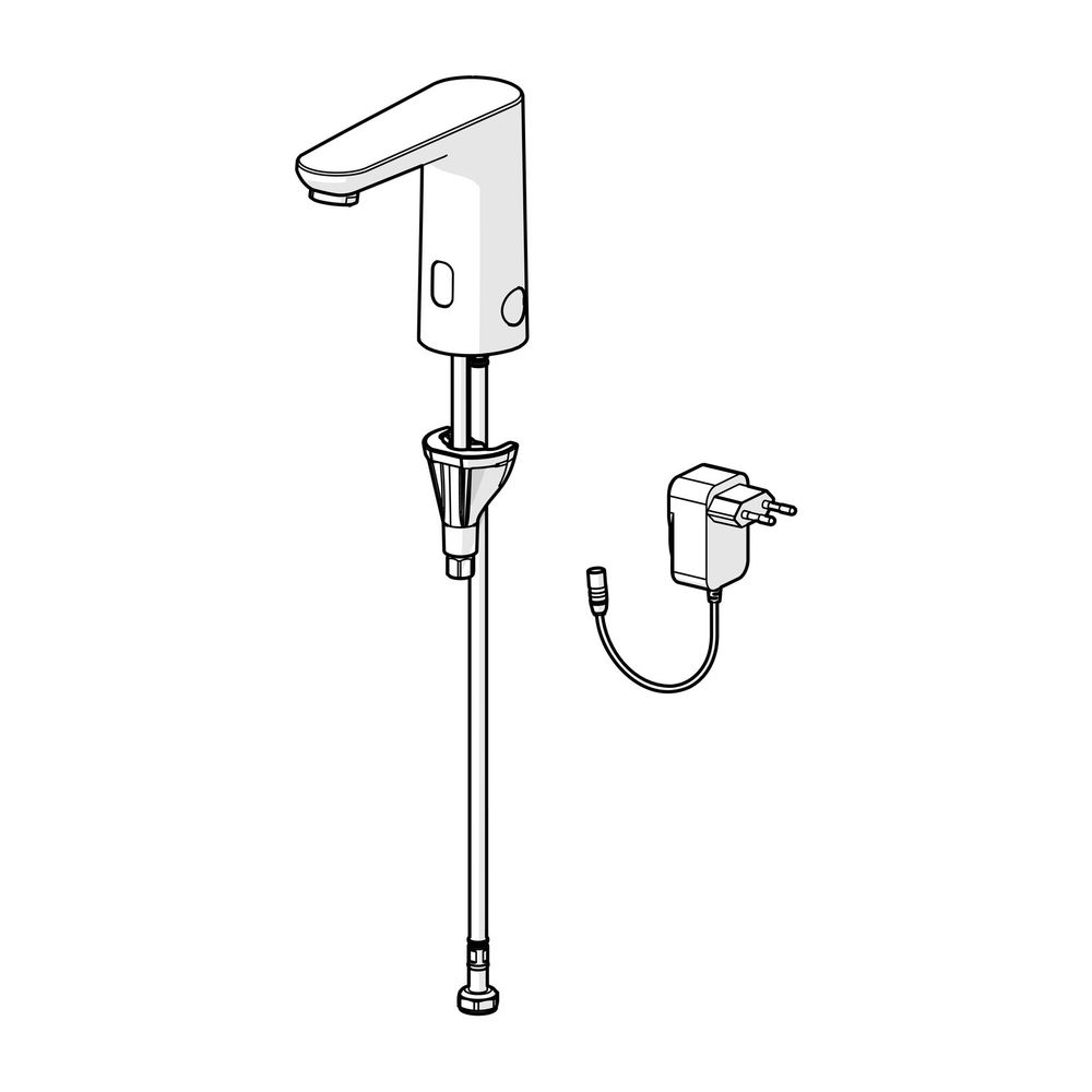 Hansa Electra Waschtischarmatur, Standmontage, berührungslos, Bluetooth, 230/9V, Chrom,... HANSA-92512009 4057304020162 (Abb. 2)