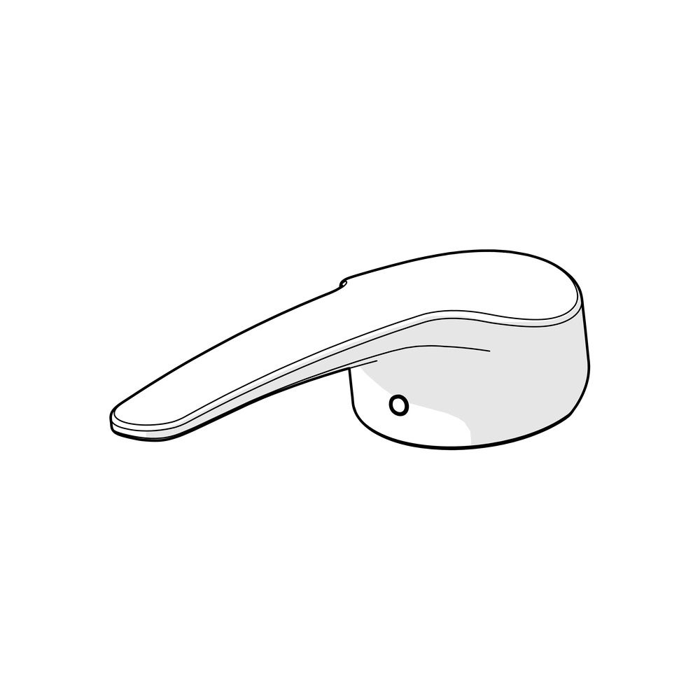 Hansa Medica Hebel, Bedienhebel lang, Länge 138mm, Chrom, 01880076... HANSA-01880076 4015474076853 (Abb. 3)