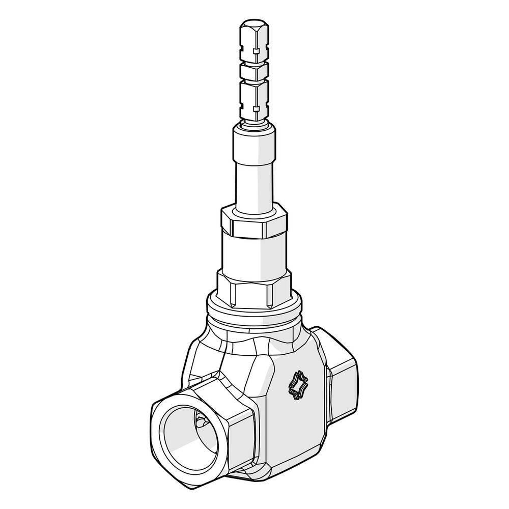 Hansa Oberteil G 1/2", DN 15, 02200100... HANSA-02200100 4015474598287 (Abb. 3)