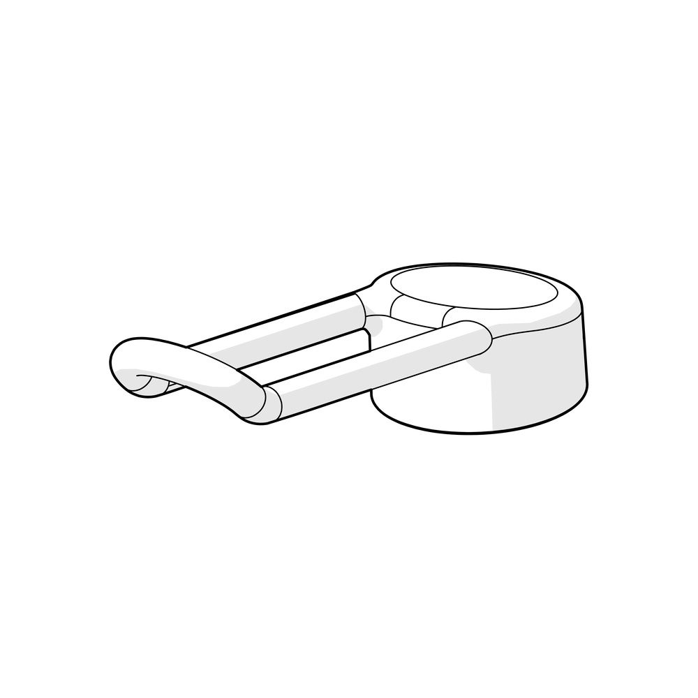 Hansa Medipro Langer Hebel Bügel-/ Bedienhebel lang, Länge 149mm, Chrom, 02440005... HANSA-02440005 4015474265509 (Abb. 3)