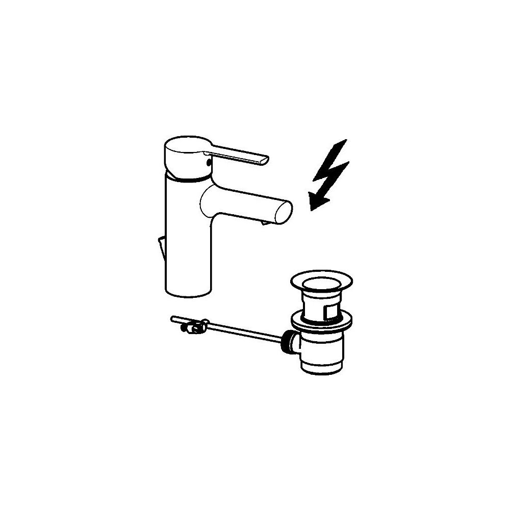 Hansa Ronda Einhebel-Waschtischbatterie, Niederdruck, Kupferrohr, Zugstangen-Ablaufgarn... HANSA-03131173 4015474212671 (Abb. 3)