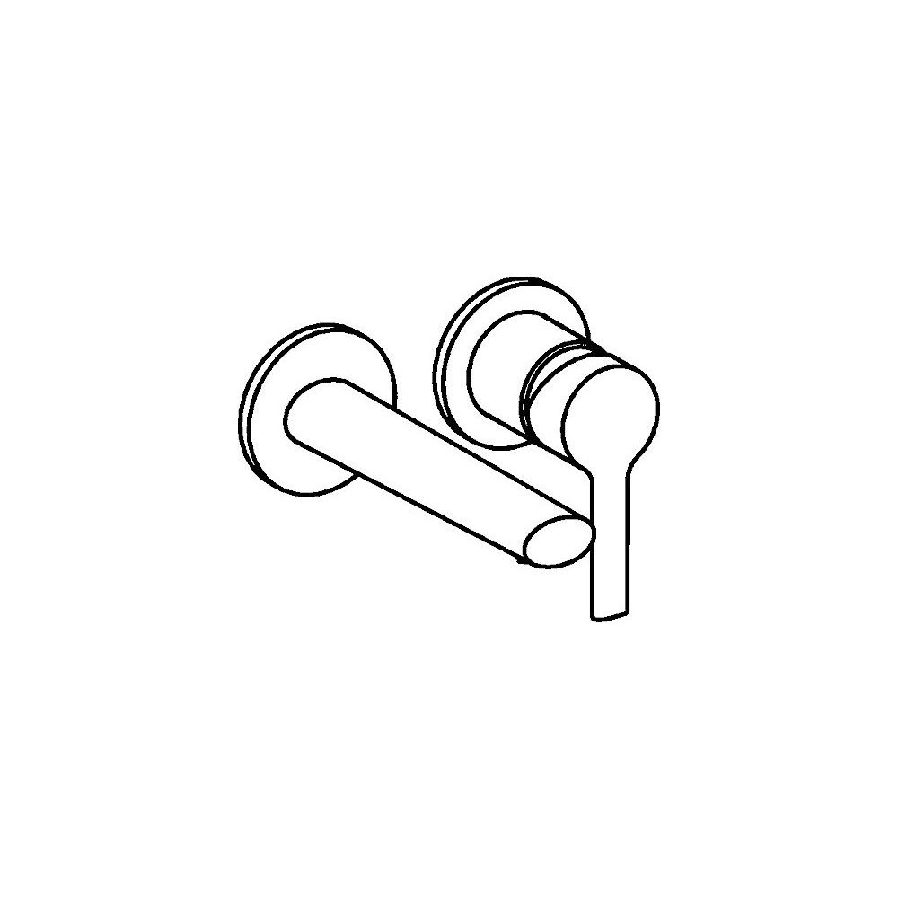 Hansa Ronda Einhebel-Fertigmontageset für Waschtischbatterie, Rosette rund, Ausladung 1... HANSA-03832273 4015474252301 (Abb. 3)