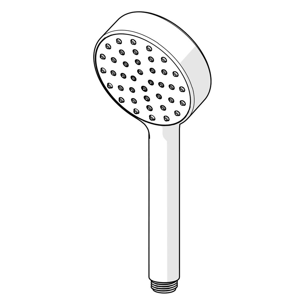 Hansa Medijet Handbrause, 1-strahlig, Durchmesser 95mm, Chrom, 04160180... HANSA-04160180 4057304018565 (Abb. 5)