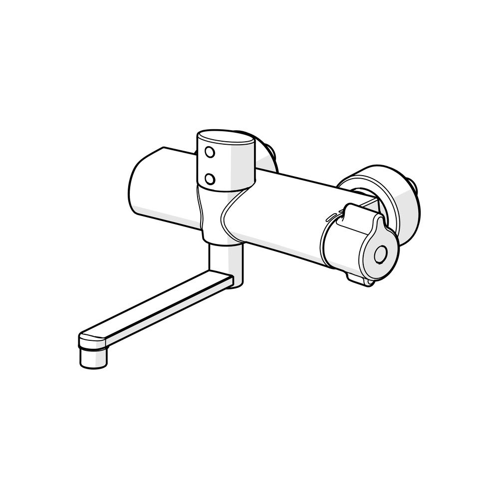 Hansa Clinica Waschtischbatterie, 6V, Bluetooth, Ausladung 200mm, Chrom, 08866202... HANSA-08866202 4057304014444 (Abb. 5)