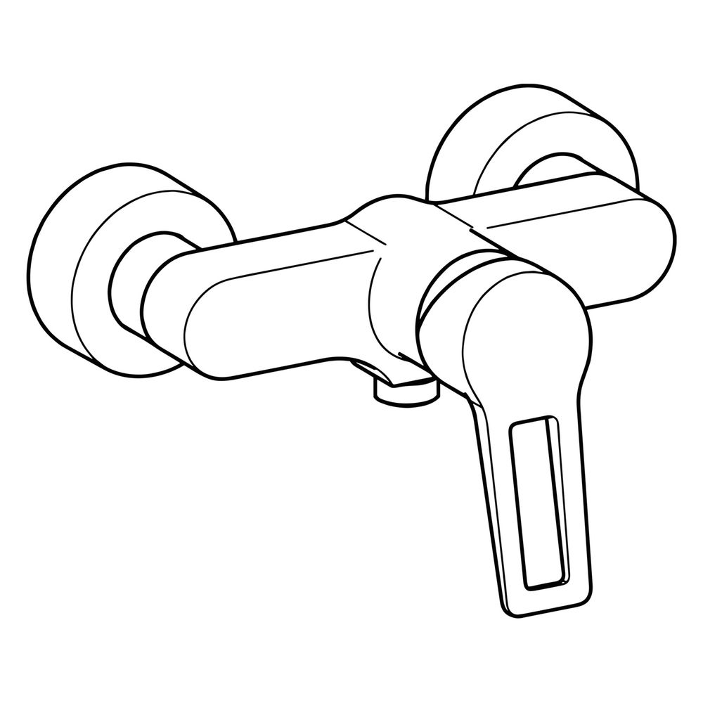 Hansa Twist Einhebelmischer Brausebatterie 0967 Bügelhebel DN15 Chrom... HANSA-09670185 4015474259867 (Abb. 5)