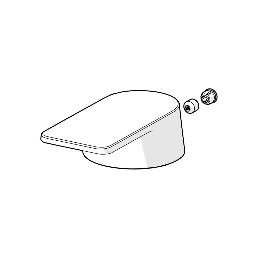 Hansa Stela Einhebel-Hebel, Chrom, 1000776V... HANSA-1000776V 4057304016042 (Abb. 2)