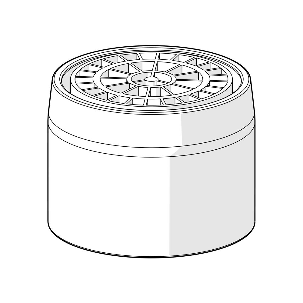 Hansa Luftsprudler für Oras Group, Laminarstrahl, M22x1, Chrom, 1003610V... HANSA-1003610V 6414150090325 (Abb. 2)