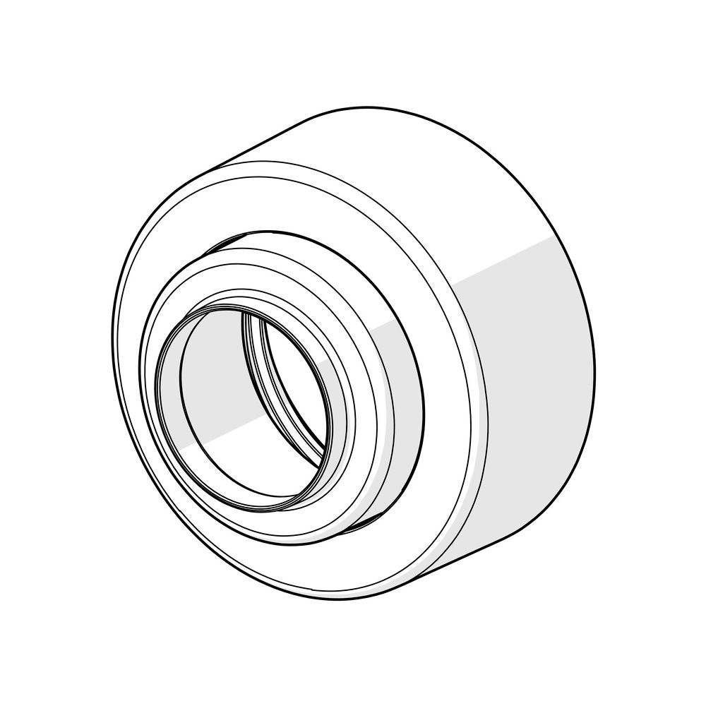 Hansa Rosette für Wasserhahn, Chrom, 1006473V... HANSA-1006473V 6414150096099 (Abb. 4)