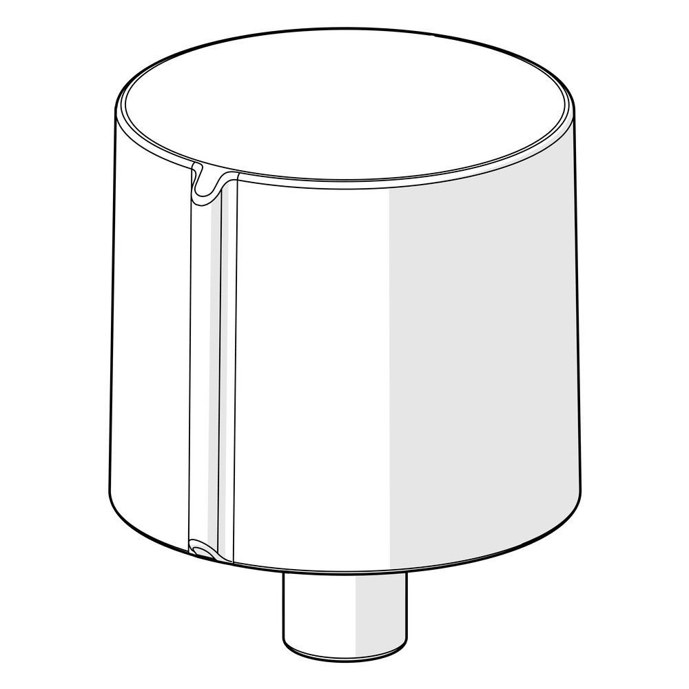 Hansa Mengen-Einstell-Griff für Oras Group, Matt-Schwarz, 1006775V-33... HANSA-1006775V-33 6414150103988 (Abb. 2)