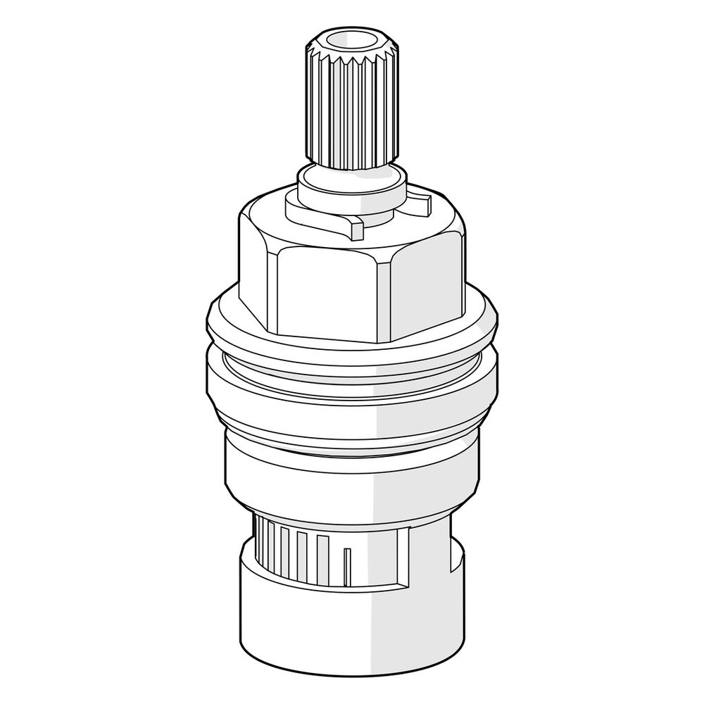 Hansa Keramik-Oberteil Oras Group, 1013679V, G 1/2"... HANSA-1013679V 6414150100468 (Abb. 2)