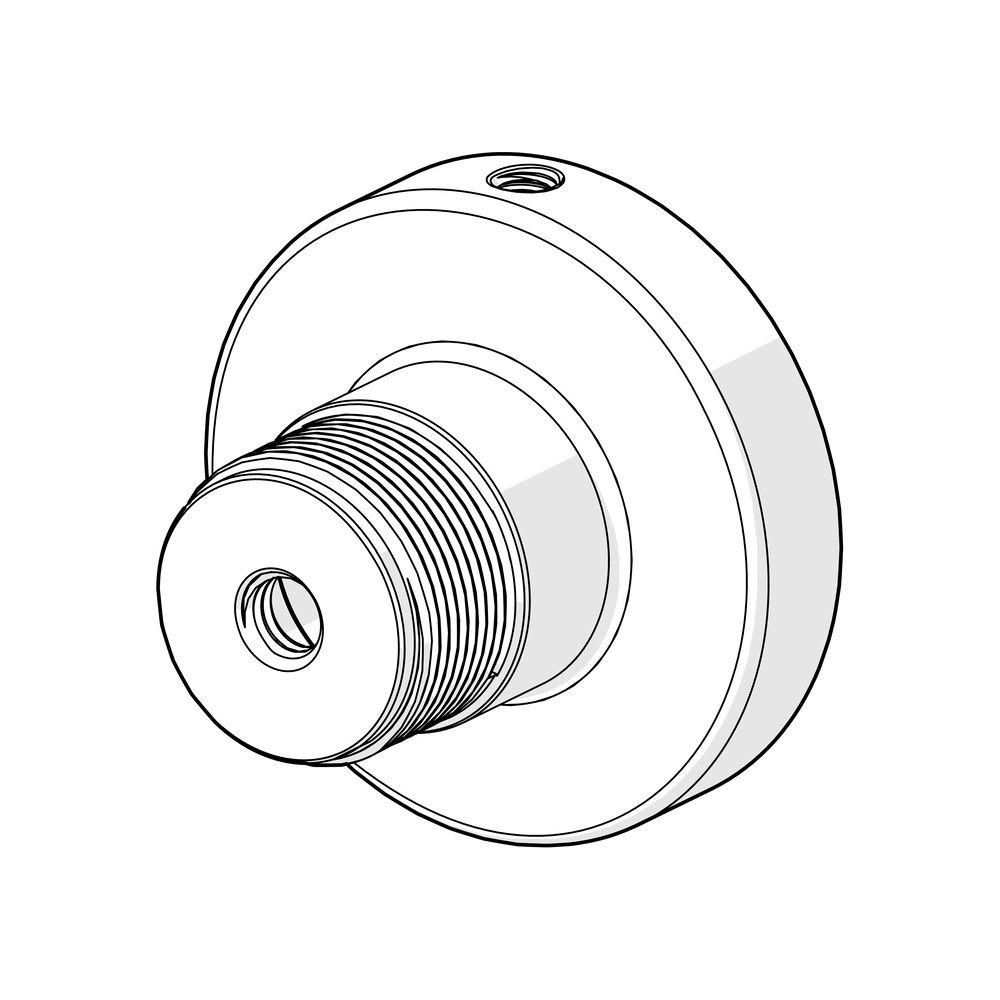 Hansa Wandhalterung für Oras Group, Chrom, 1013902V... HANSA-1013902V 6414150104121 (Abb. 2)