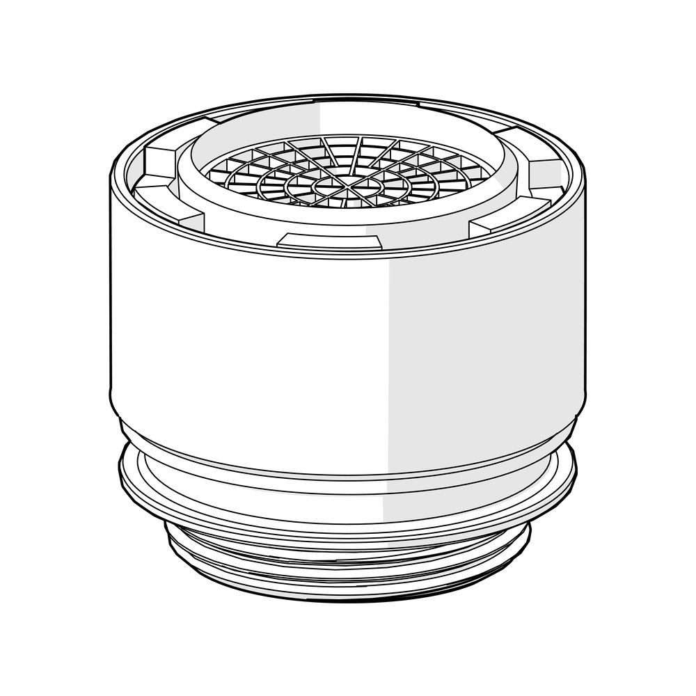 Hansa Luftsprudler und Schlüssel Oras Group, Cache, M24x1, C, 1014219V... HANSA-1014219V 6414150101380 (Abb. 4)