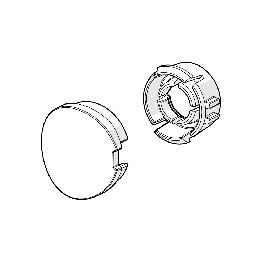 Hansa Abdeckstopfen, Chrom, 1015252V... HANSA-1015252V 6414150104176 (Abb. 2)