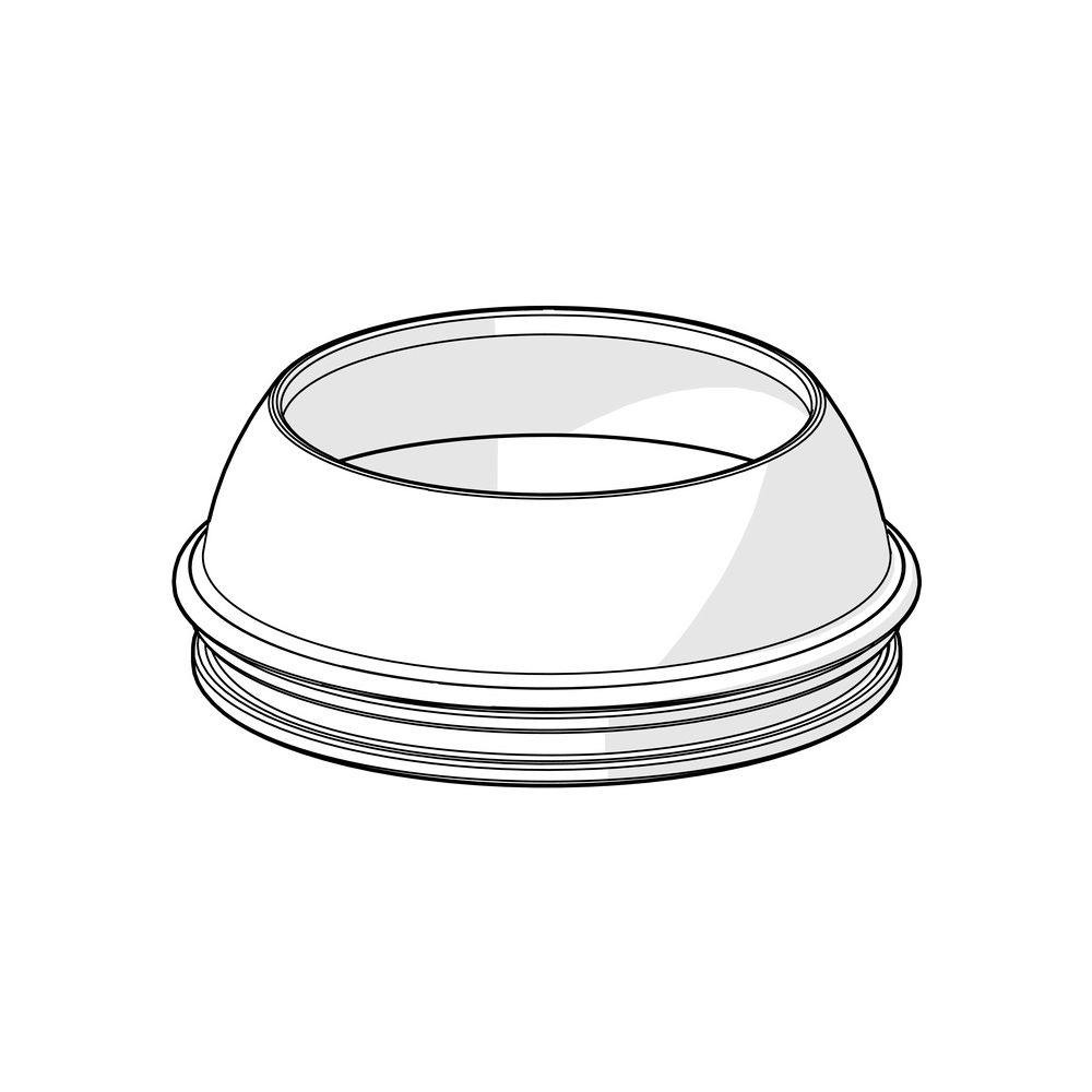 Hansa Abdeckkappe für Wasserhahn, Chrom, 1017136V... HANSA-1017136V 6414150103841 (Abb. 4)