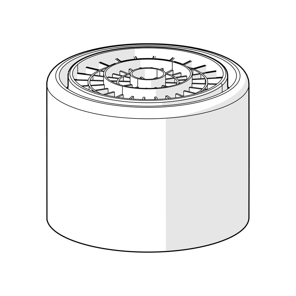 Hansa Luftsprudler für Oras Group STD, M22x1, Matt-Schwarz, 1017374V-33... HANSA-1017374V-33 6414150105715 (Abb. 2)