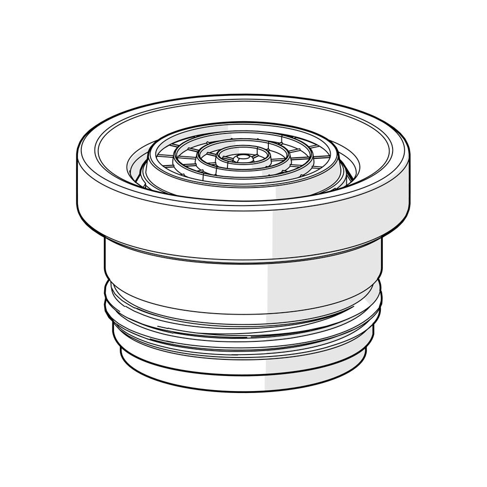 Hansa Luftsprudler für Neostrahl TT-IT, mit Schlüssel, Chrom, 1019171V... HANSA-1019171V 6414150106903 (Abb. 2)
